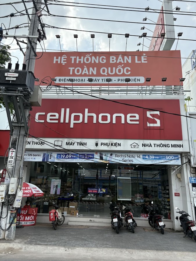 Cửa hàng điện thoại CellphoneS | 183 - 185 Phú Lợi