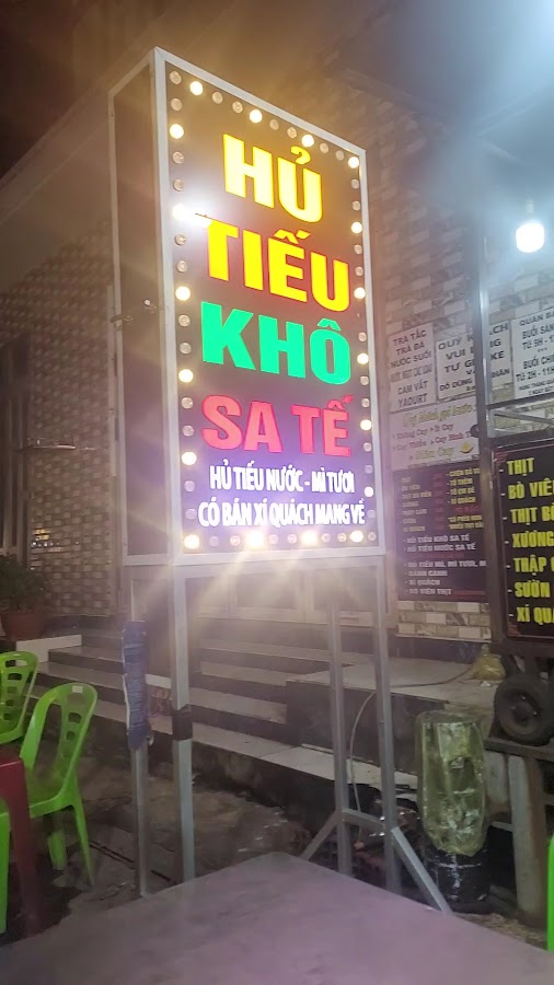 Hủ tiếu khô sa tế - Hồng Sơn