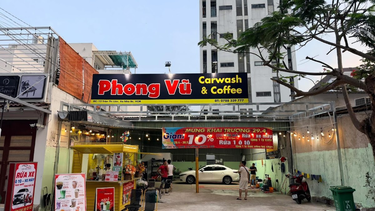 Rửa Xe Phong Vũ - Carwash & Coffee