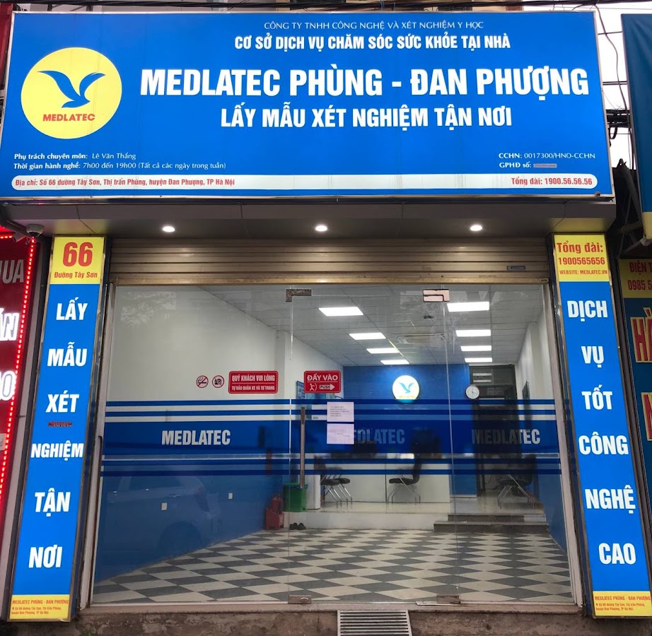 Văn phòng lấy mẫu MEDLATEC Phùng - Đan Phượng