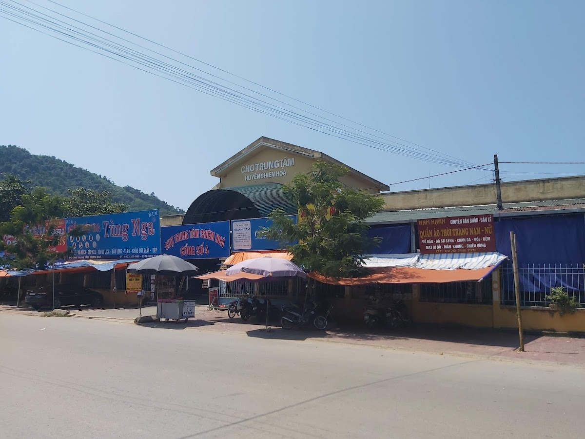 Chợ Trung Tâm Xã Chiêm Hóa