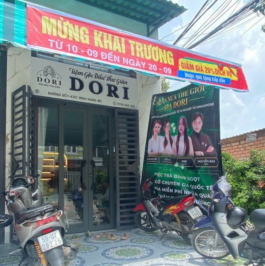 Tiệm Gội Đầu Thư Giãn Dori (nail- nối mi)