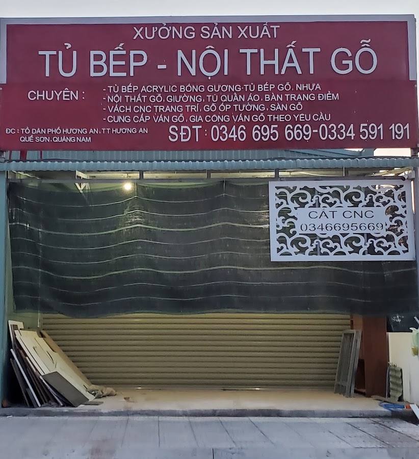NỘI THẤT - TỦ BẾP GỖ DŨNG CÁN