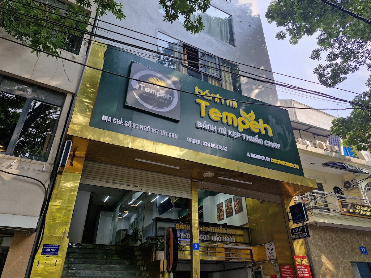 Bánh Mì Tempeh - Bánh Mì Kẹp Thuần Chay