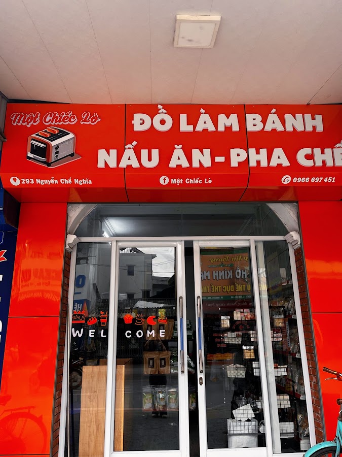 Một Chiếc Lò - Nguyên liệu làm bánh pha chế