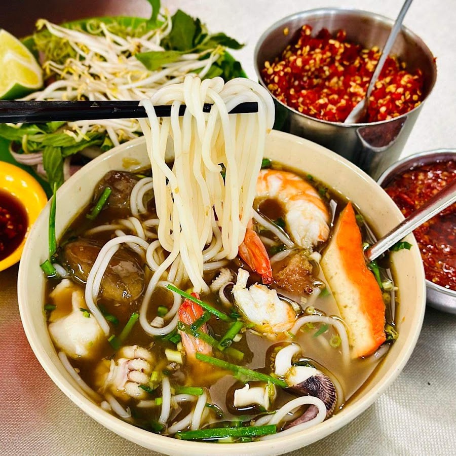 Bún mắm Sóc Trăng - quán Anh Hoàng