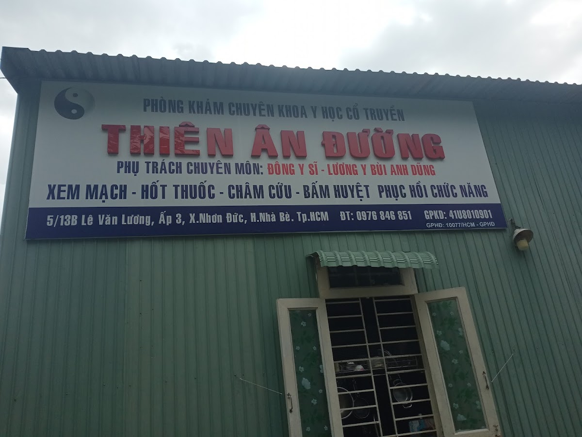 Phòng khám Y HỌC CỔ TRUYỀN - THIÊN ÂN