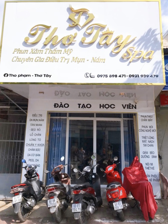 Spa thoa chăm sóc da mặt