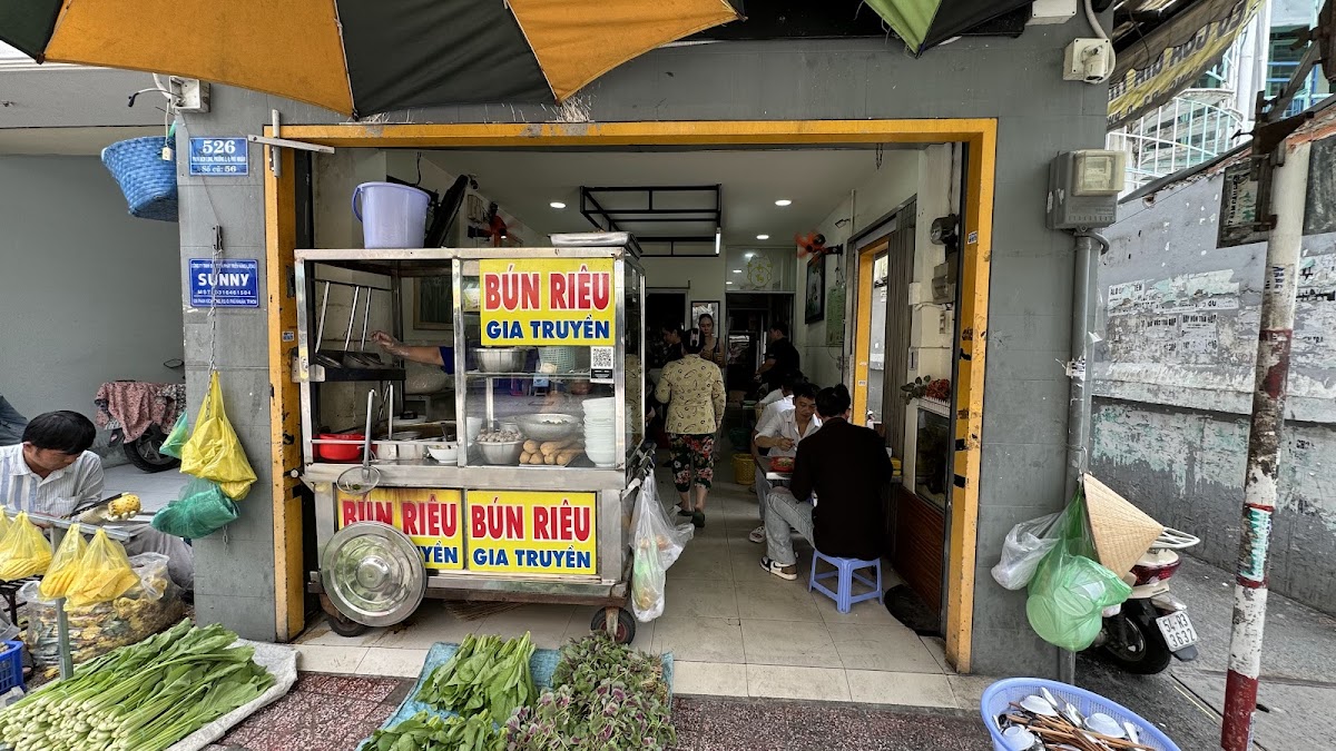 Bún riêu cua gia truyền hương vị Bắc