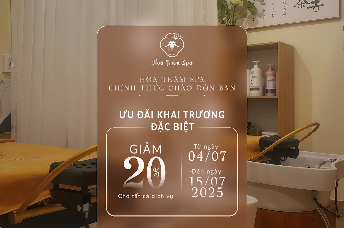 Hoa Trâm Spa & Nails- Gội đầu dưỡng sinh- Massage body
