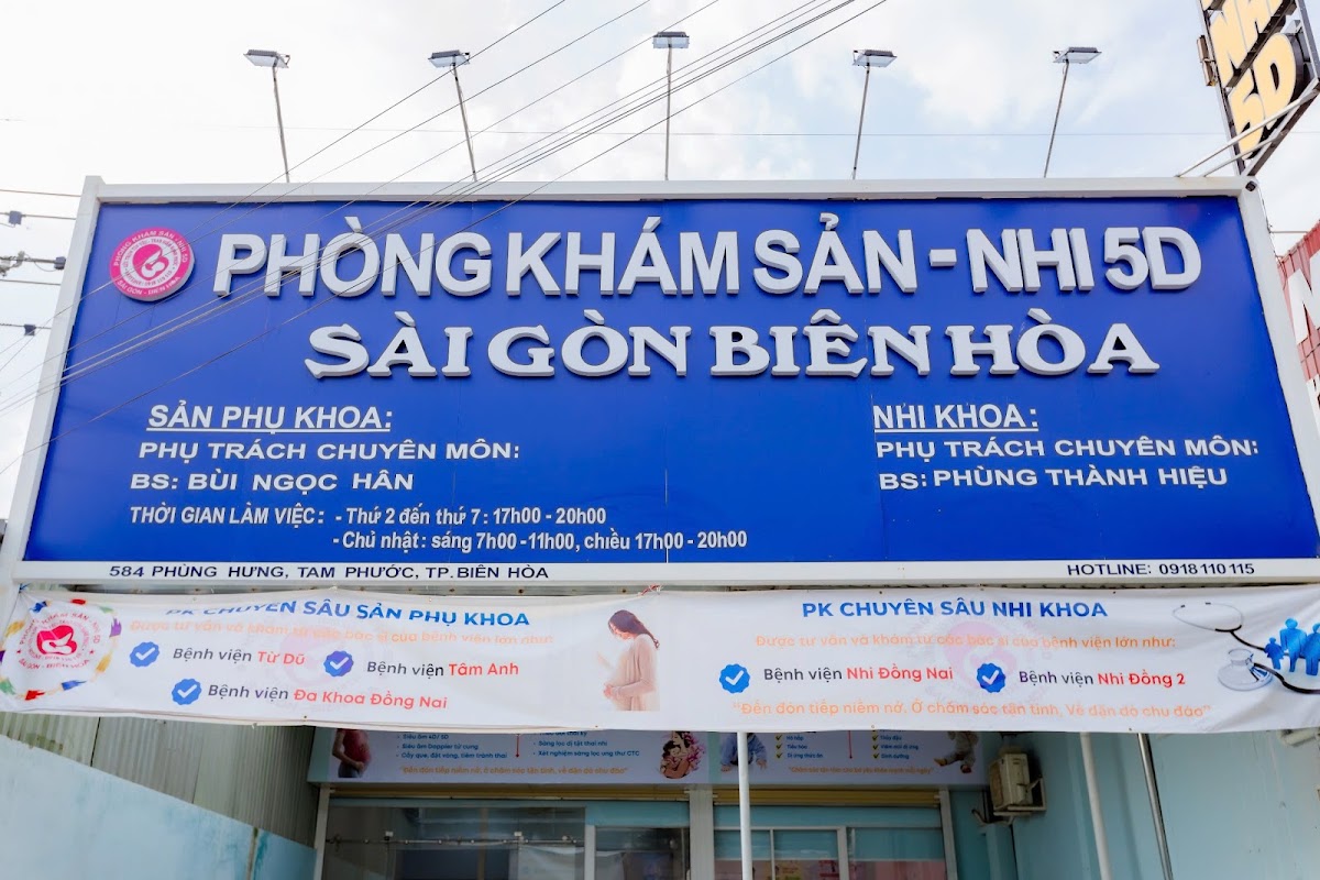 Phòng khám Sản - Nhi 5D Sài Gòn Biên Hoà