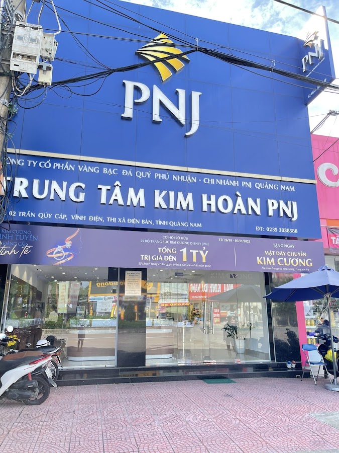 Cửa Hàng Trang Sức PNJ Vĩnh Điện