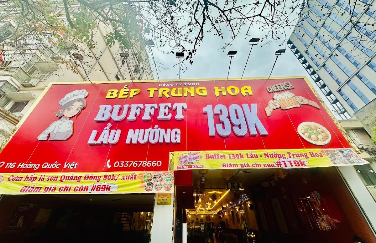 Buffet 149k Lẩu - Nướng Trung Hoa