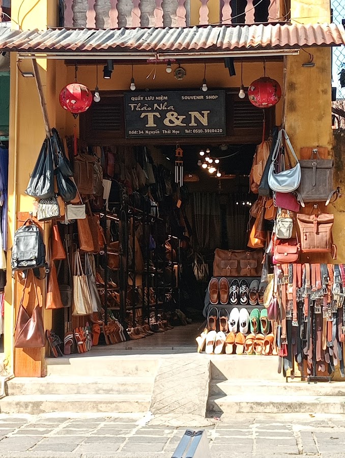 T & N Leather Shoes Bag