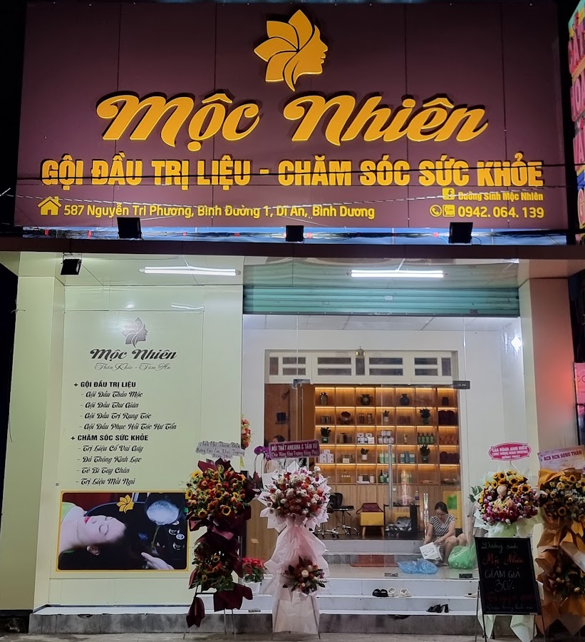 Gội đầu dưỡng sinh Mộc Nhiên