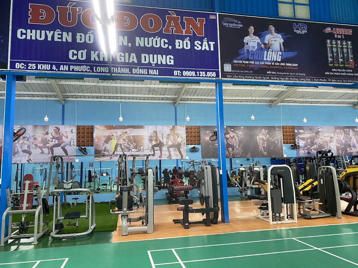 HOÀNG QUÂN SPORT (sân cầu lông, phòng gym và shop thể thao)