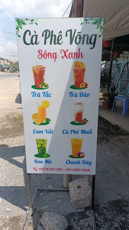 Cà phê võng Sông Xanh