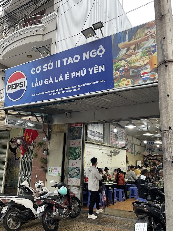 Lẩu gà lá é Phú Yên Cơ sở 2 Tao Ngộ