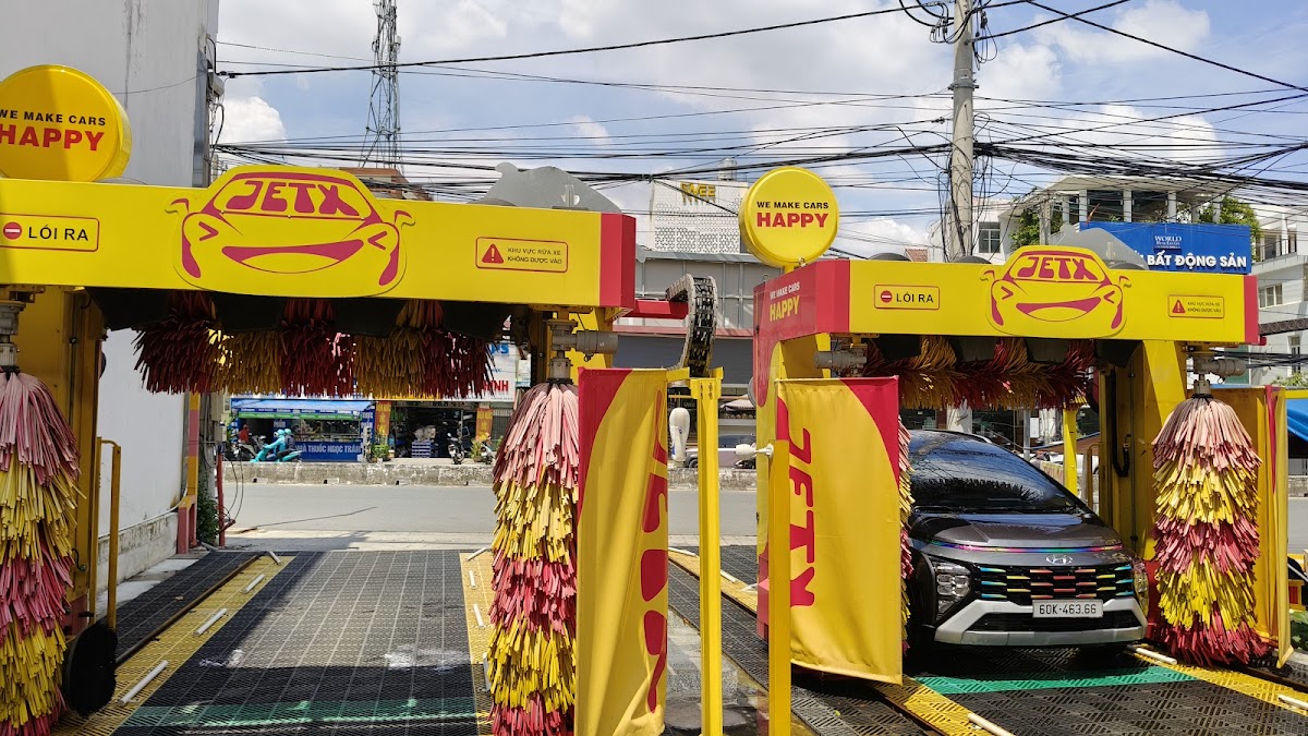 Rửa xe ô tô tự động JetX - Q2 Lương Định Của