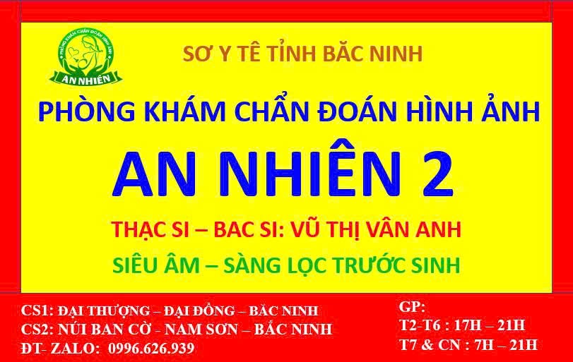 Phòng khám An Nhiên 2 - Siêu âm sản phụ khoa