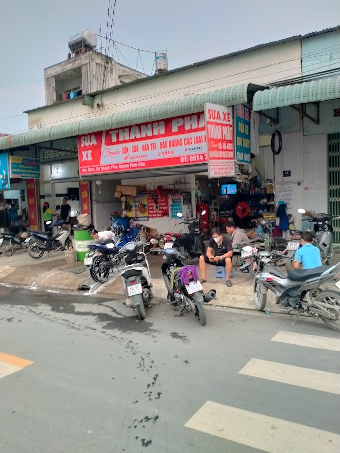 Sửa xe thành
