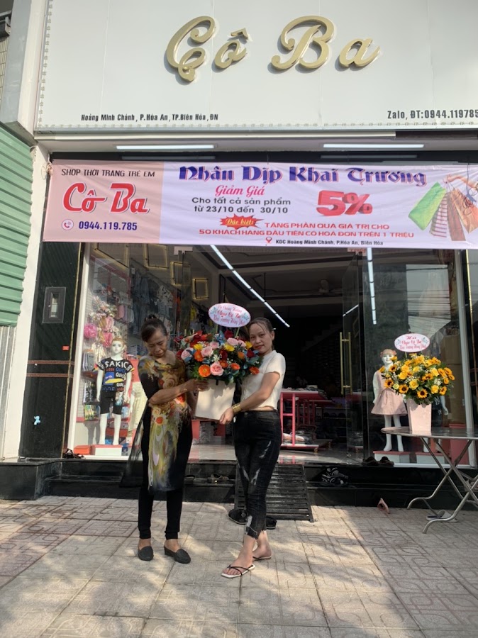 Shop trẻ em CÔ BA