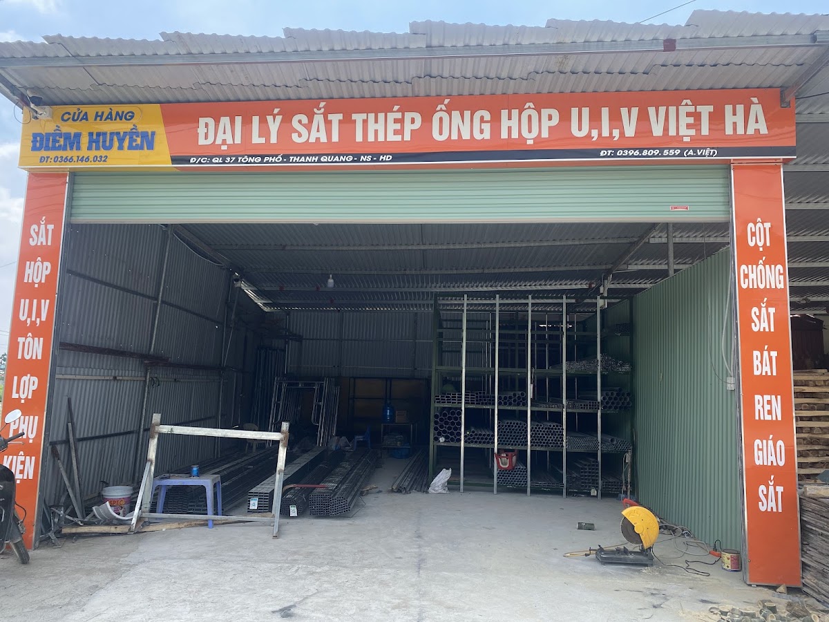 Cửa hàng sắt hộp kẽm-tôn lợp mái Việt Hà