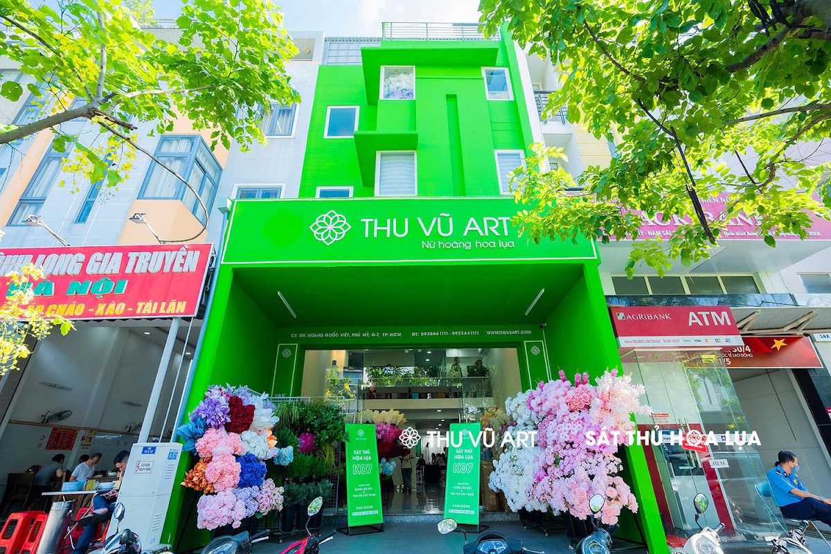 THU VŨ ART HCM - Nữ hoàng hoa lụa