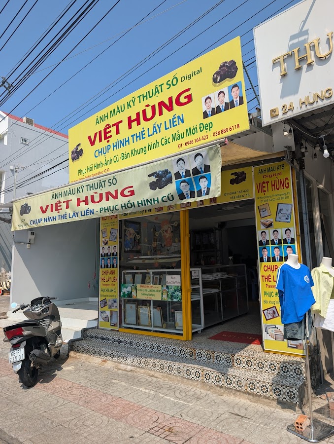 Chụp ảnh thẻ, ảnh màu kỹ thuật số Việt Hùng