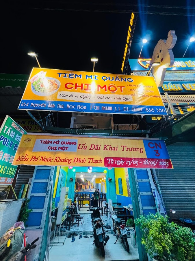 Tiệm Mì Quảng Chị Một - Nguyễn Ảnh Thủ