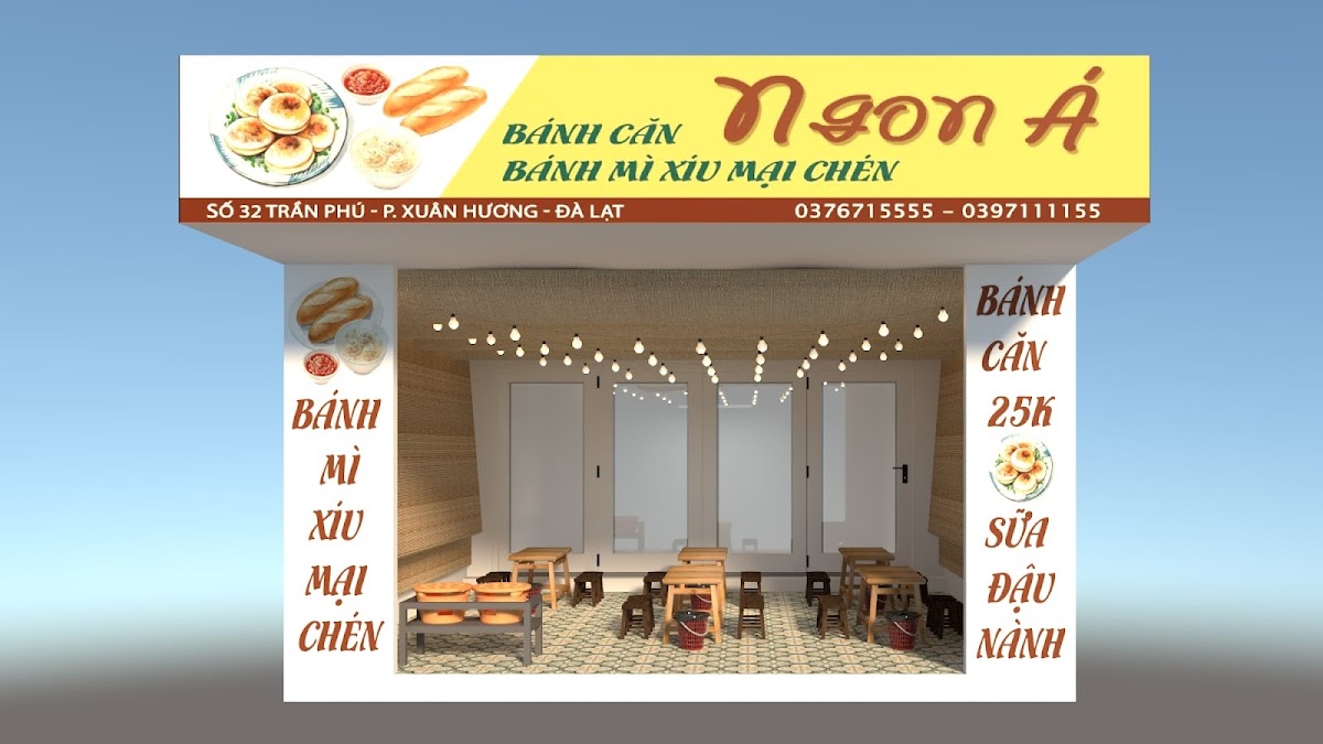 Bánh Căn Bánh Mì Xíu Mại Ngon Á
