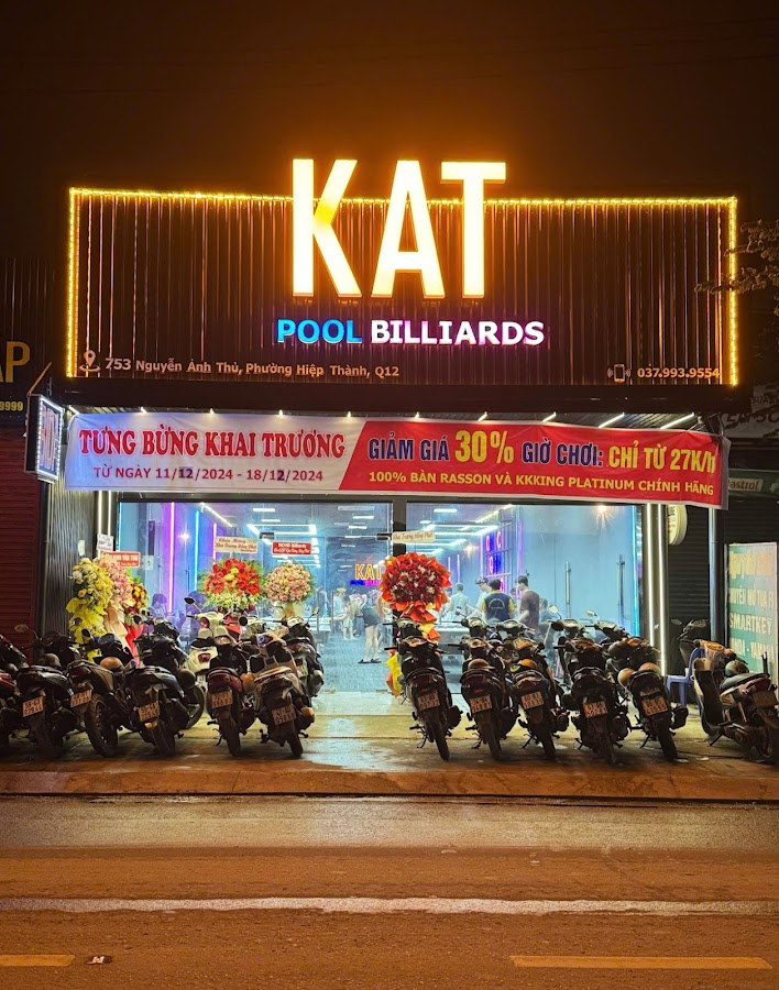 KAT Billiards Club | 753 Nguyễn Ảnh Thủ, Q12