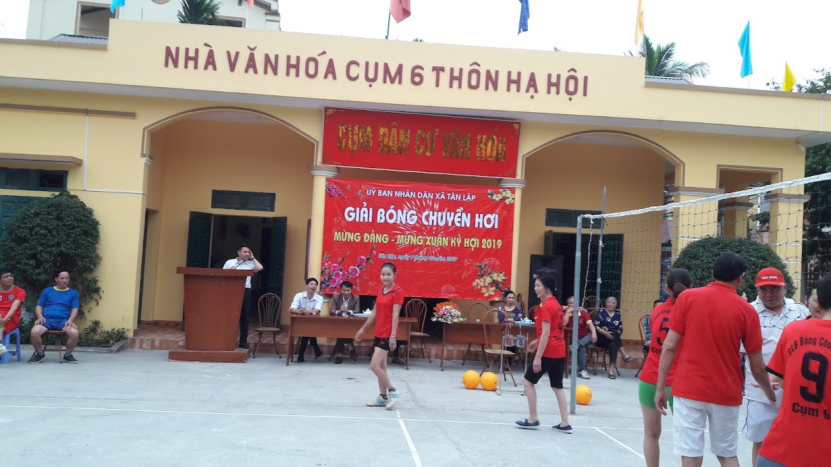 Nhà văn hoá Cụm 6, xã Tân Lập, huyện Đan Phượng, TP Hà Nội