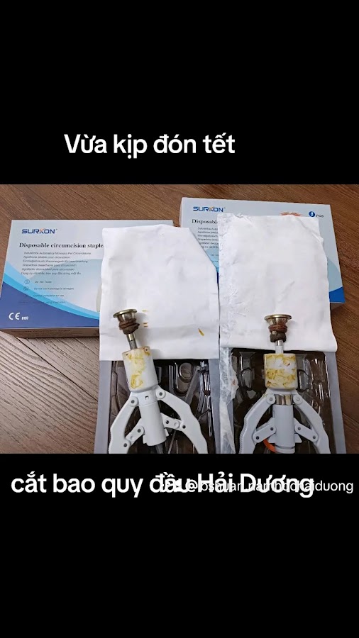 Cắt bao quy đầu Hải Dương Bs Huấn