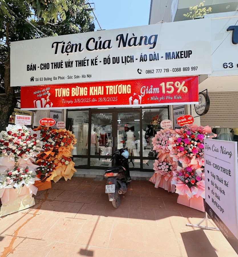 Tiệm Của Nàng - Cho thuê váy Sóc Sơn