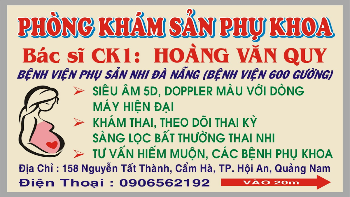 PHÒNG KHÁM SẢN PHỤ KHOA BS QUY BV 600 GIƯỜNG