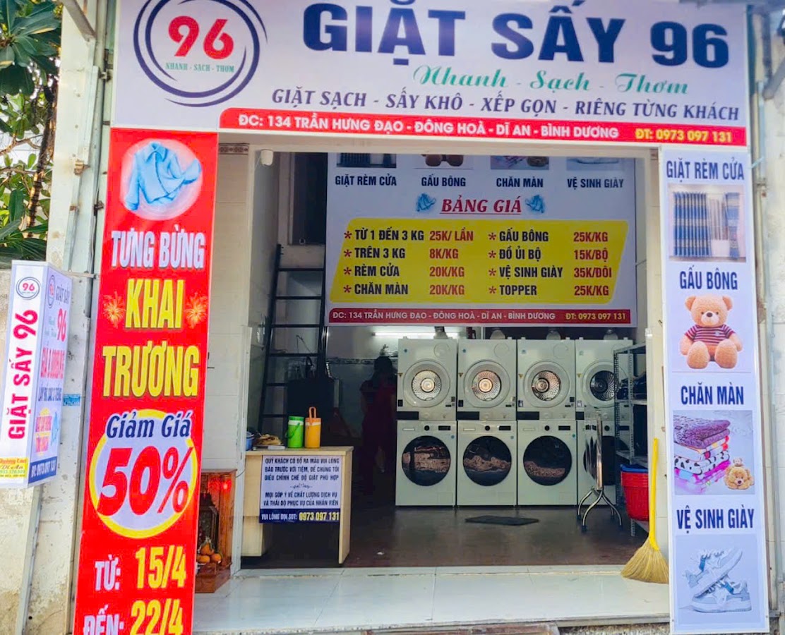 Giặt Sấy 96
