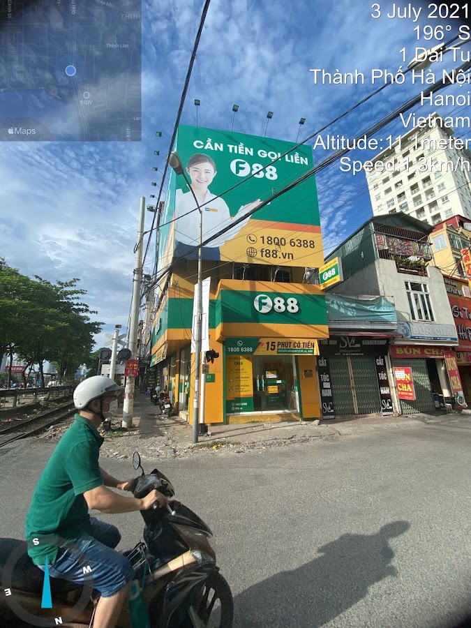 Vay nhanh bằng đăng ký xe Hoàng Mai - F88 01 Đại Từ