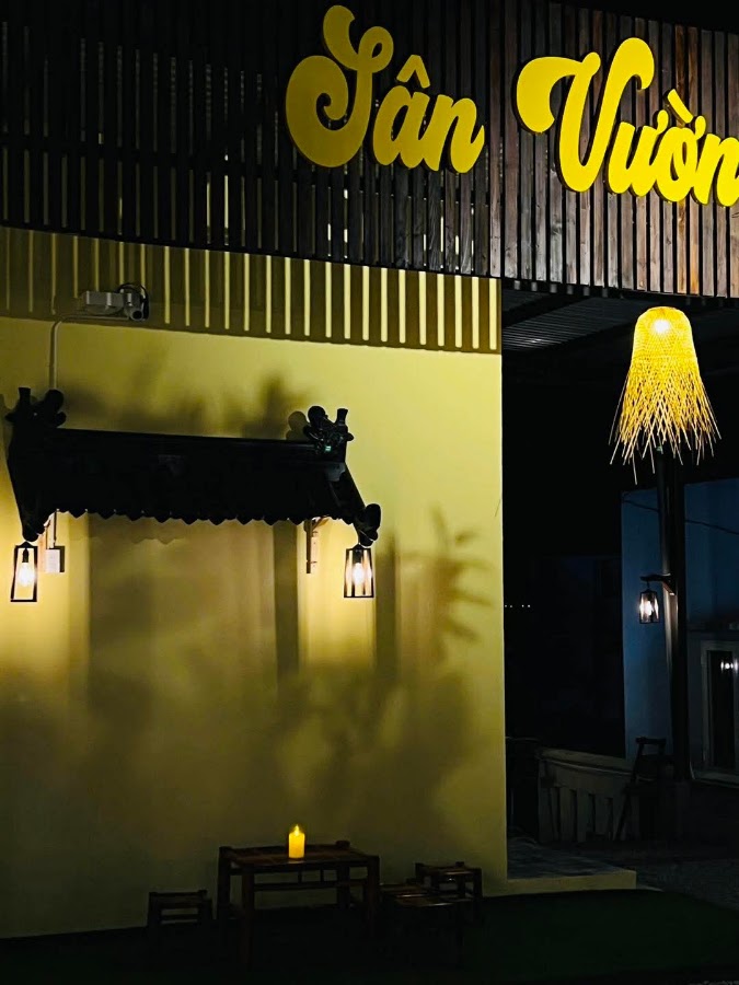 SÂN VƯỜN Quán - Cafe điểm tâm sáng-trà sữa -ăn vặt