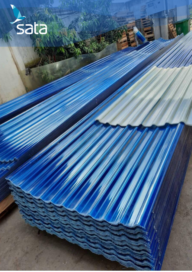 TÔN NHỰA LẤY SÁNG SATA