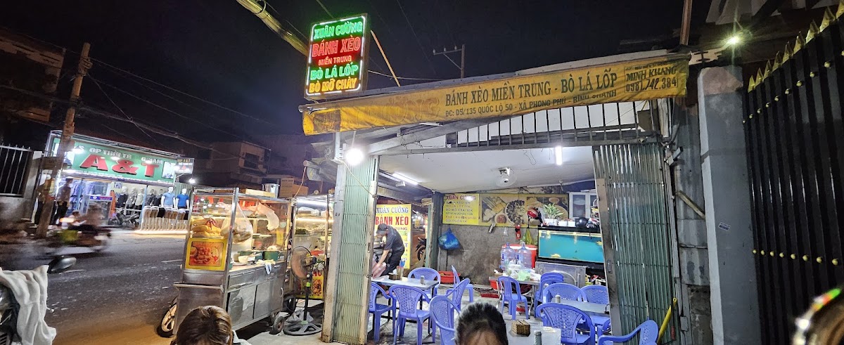 Xuân Cường Bánh Xèo Miền Trung Bò Lá Lốp Mỡ Chày Nem Nướng