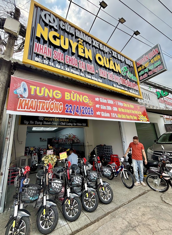 Xe đạp - Xe đạp điện Nhơn Trạch - Nguyễn Quân Bike