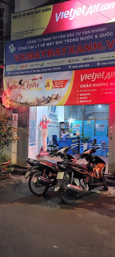 Đại Lý Vé Máy Bay Xanh