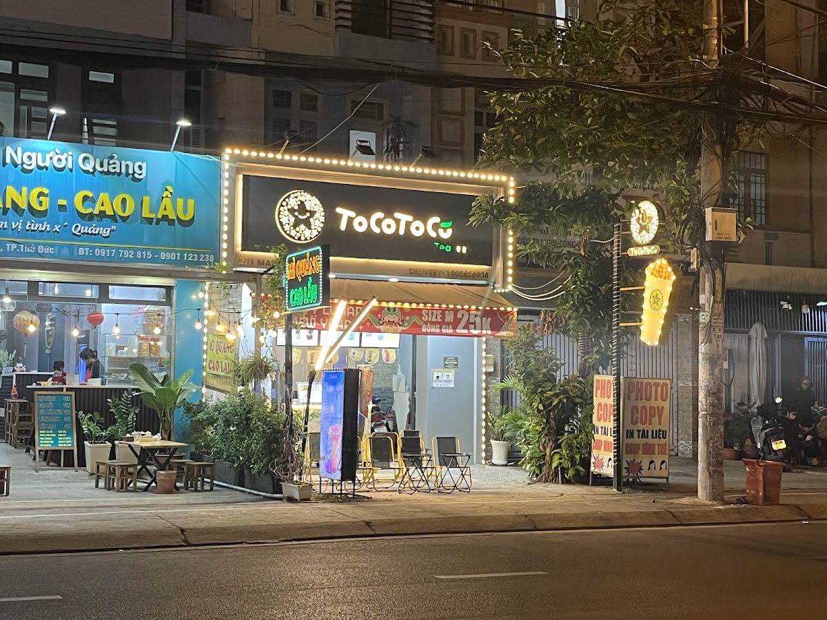 Trà sữa Toco tea