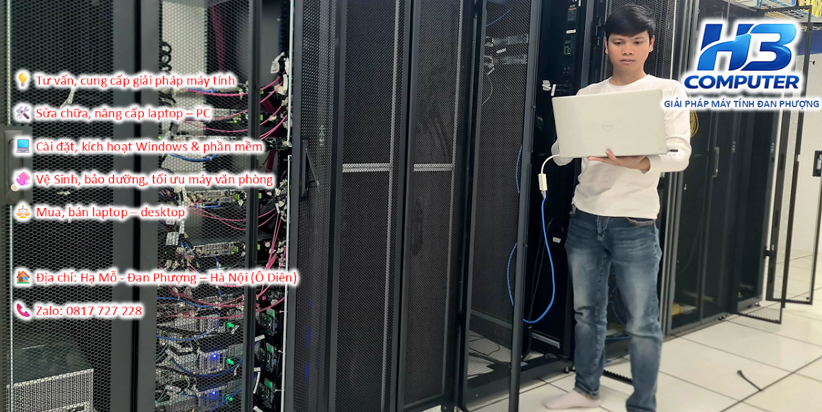 H3 Computer – Sửa chữa máy tính Đan Phượng