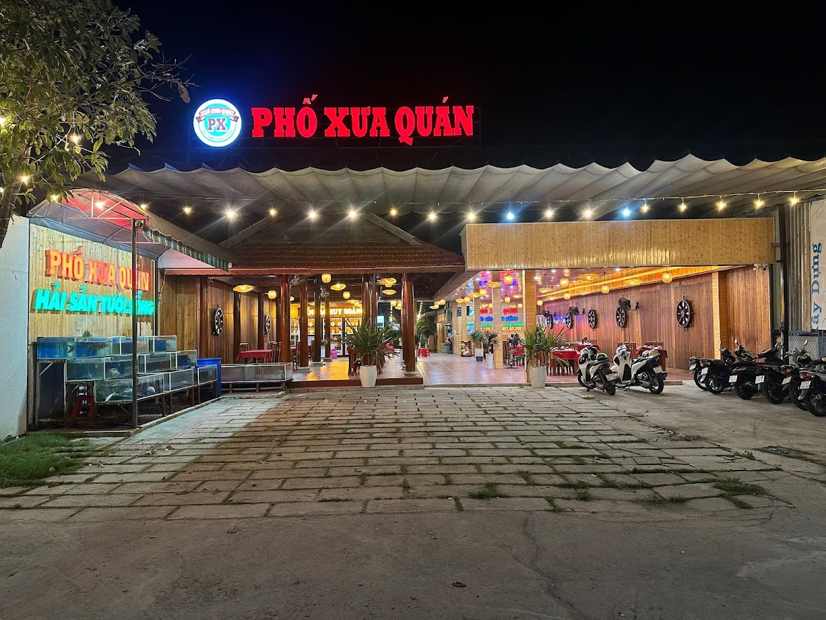 PHỐ XƯA QUÁN - HẢI SẢN TƯƠI SỐNG - CƠM PHẦN, CƠM ĐOÀN - PHÒNG LẠNH, HẦM RƯỢU KARAOKE