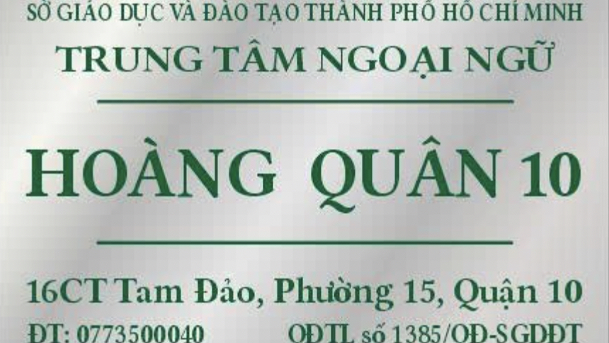 Trung Tâm Tiếng Anh Trẻ Em Bambi English - Tam Đảo