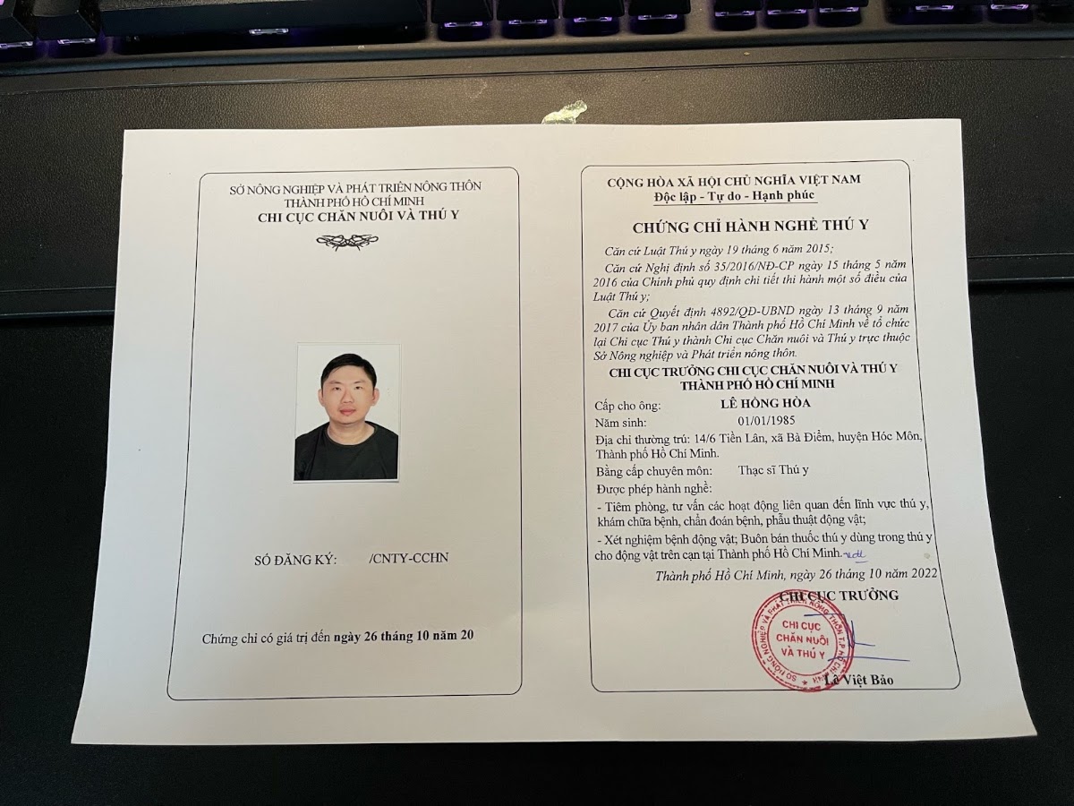 Phòng Khám Thú Y PIMA - Hóc Môn