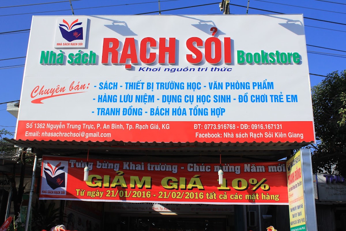 Nhà Sách Rạch Sỏi Kiên Giang