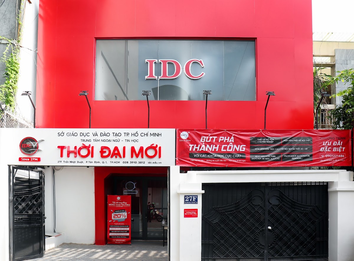 IDC - Thời Đại Mới: Trung Tâm Đào Tạo Kiến Trúc Đồ Họa